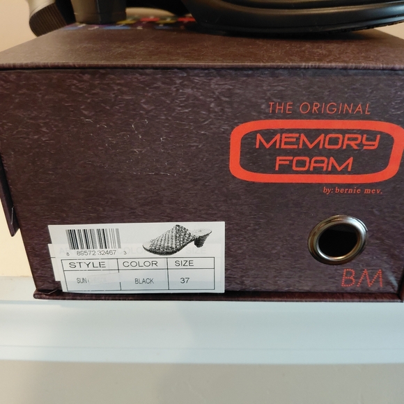 BERNIE MEV. Stella Open Toe High Heel Mules Shoes Sandals EUR 37 US 6 NIB - Picture 4 of 5